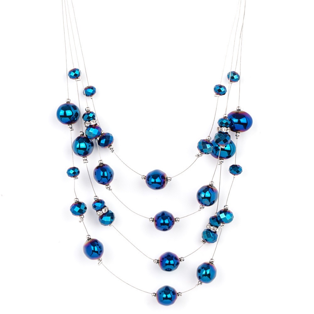 💥3/$15💥 Cosmic Real Estate - Blue Necklace